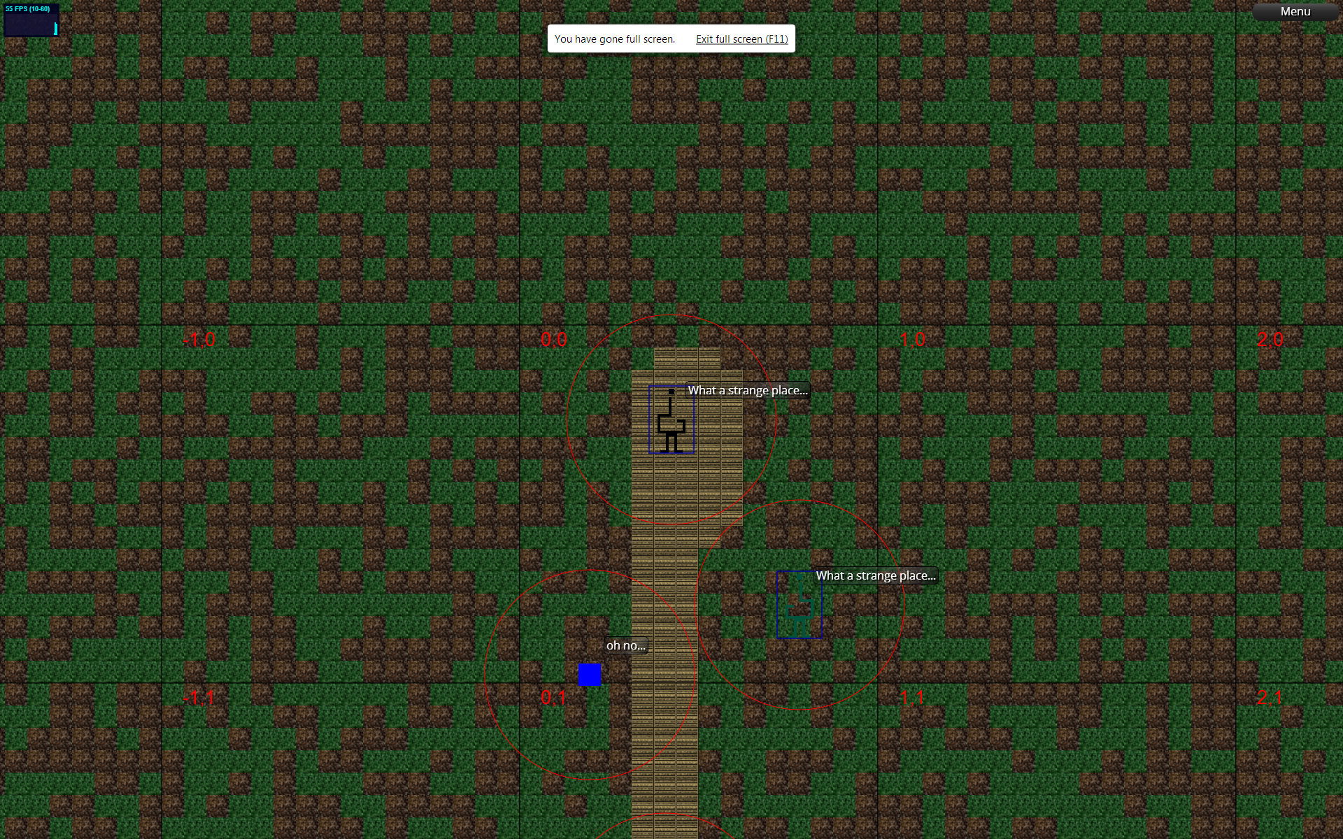 Player just starting out on their path Player just starting out on their path